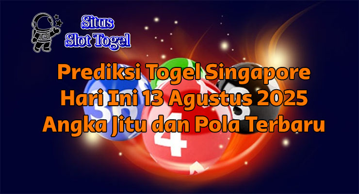 Grafik pola prediksi togel Singapore 13 Agustus 2025 menampilkan angka jitu 4D 7289 dan tren ekor genap seperti 9